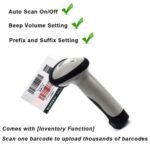 Bluetooth Barcode Scanner  MUNBYN Wired+ Wireless - Image 2