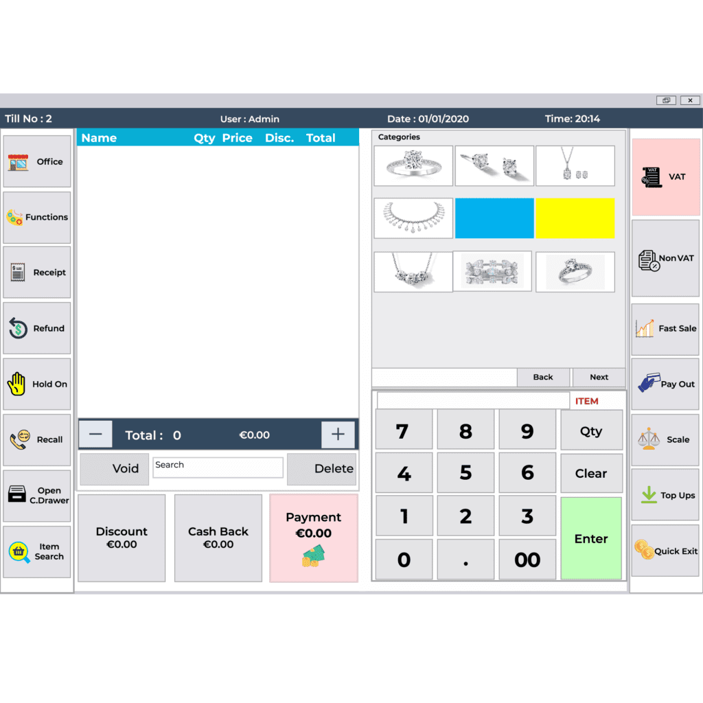 epos for jewellery store