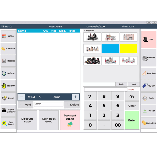 epos for beanty salon and spa