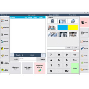 epos for dry cleaner store