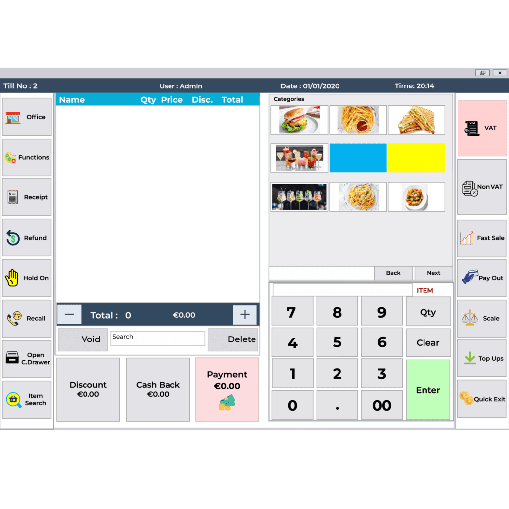 epos for takeaway