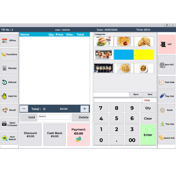epos for takeaway