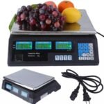 DIGITAL COMPUTING FRUIT AND VEGETABLE WEIGHING SCALE |Digital Weight Price Scale 88LB/40KG Computing Food Meat Scale | 40kg Electronic Retail Scales Digital, For Fruit and Foods, Double Sided. - Image 5