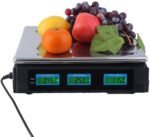 DIGITAL COMPUTING FRUIT AND VEGETABLE WEIGHING SCALE |Digital Weight Price Scale 88LB/40KG Computing Food Meat Scale | 40kg Electronic Retail Scales Digital, For Fruit and Foods, Double Sided. - Image 4
