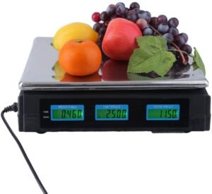 DIGITAL FRUIT AND VEGETABLE WEIGHING SCALE