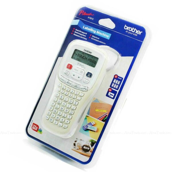 Brother P-Touch H101C Handheld Labelling Print Machine System | Tape | Batteries | Portable labelling printing machine system | Includes tape and batteries for convenient use | Compatible with various tape sizes up to 12mm - Image 3