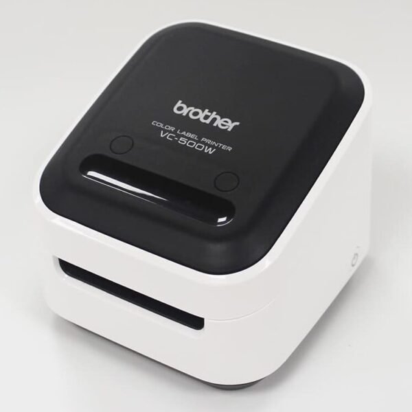 Brother VC-500W Label Maker | USB label printer | Brother label maker | Office label printer| ZINK (Zero Ink) Technology | Organization label printer | Portable label printer - Image 1
