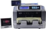 Money Counter Machine pmc-800 | Money Counter Machine | Automatic Multi-Currency counter machine | LCD Display with UV MG Counterfeit Detector for GBP/ EURO/USD | Banknotes Detectors with 3 Magnets |110v 220v Cash Counting Machine with Multiple Modes (0.8mm) - Image 2