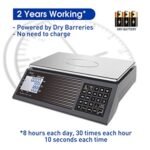 ACLAS Price Scale with Pole 30kg 2g | Industrial Weighing Scale |  Durable Design | Vegetable Scale | Fruit Scale - Image 3