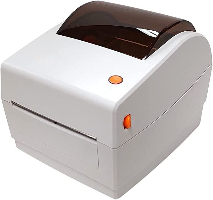 white 4 x 6 " thermal label printer