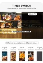 Digital Menu Boards for Restaurants & Takeaways – Wall Mounted LCD Display (32–43 Inch) - Image 12