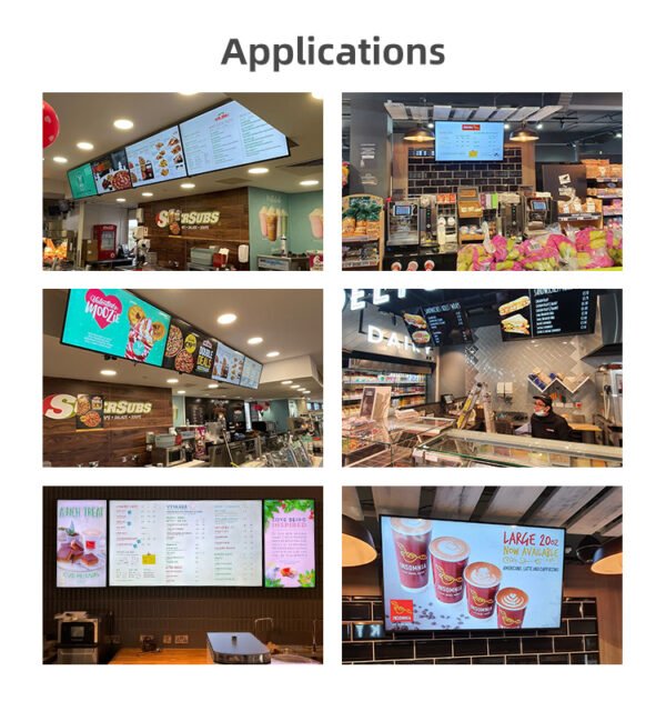 Digital Menu Boards for Restaurants & Takeaways – Wall Mounted LCD Display (32–43 Inch) - Image 10